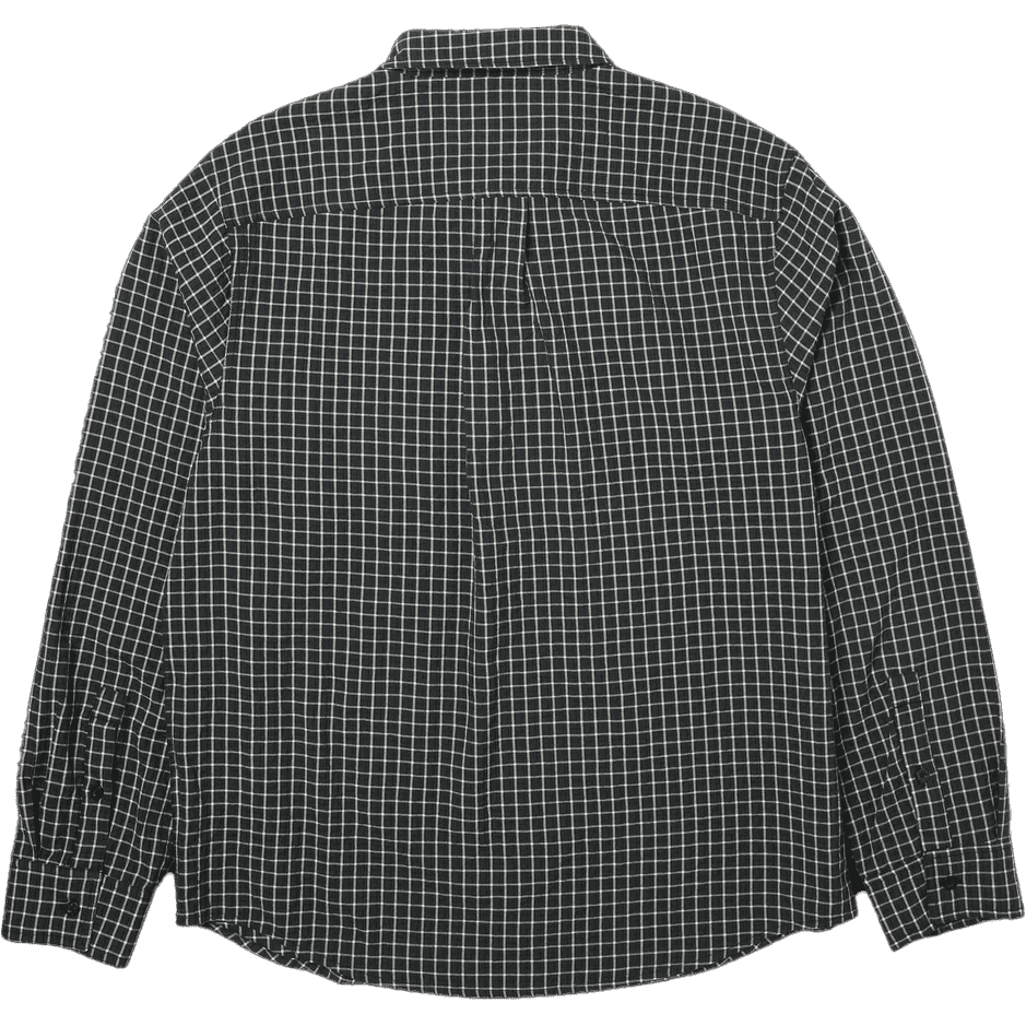 huf shirt long sleeves woven megablast (black) huf shirt long sleeves woven megablast (black)