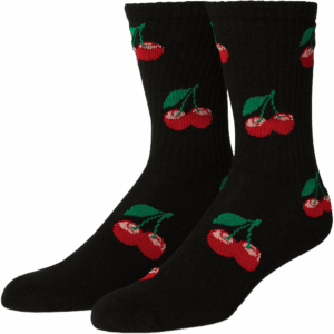 huf socks cherry bomb crew (black)
