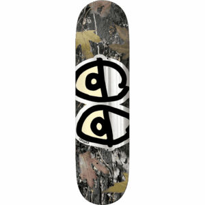 krooked board eyes (camo/silver foil) 8.5