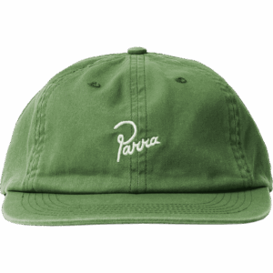 parra cap 6 panel signature (green)