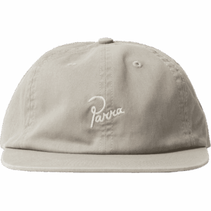 parra cap 6 panel signature (grey)