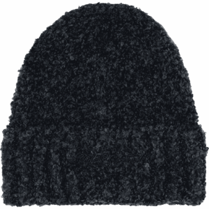 polar beanie fluff (black)