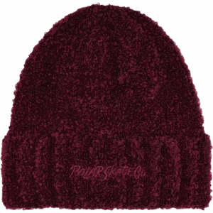 polar beanie fluff (raspberry)