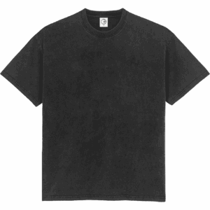 polar tee shirt contrast stroke logo (silver black/black)
