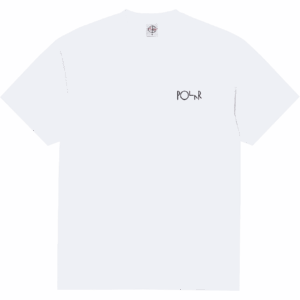 polar tee shirt klez crossing fill logo (white)