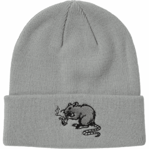 real beanie street cleaner (silver)