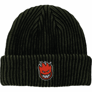 spitfire beanie bighead fill (olive/black/red)