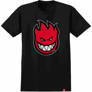 spitfire tee shirt bighead fill youth (black)