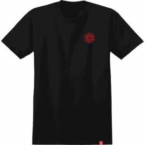 spitfire tee shirt classic 87 swirl fill (black)