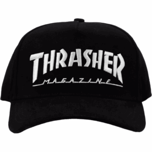 thrasher cap snapback mag embroidered mag logo ball (black)