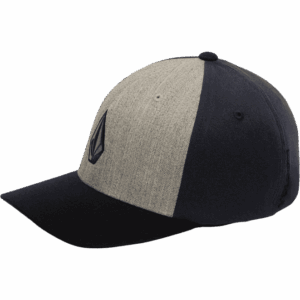 volcom cap flexfit xfit full stone heather (storm blue)