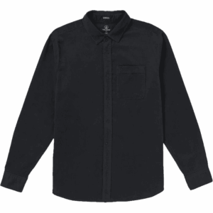 volcom shirt long sleeves cord zander (black/combo)
