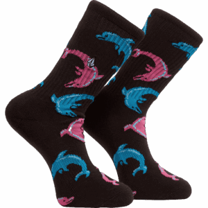 volcom socks ozzy 1 (raisin)
