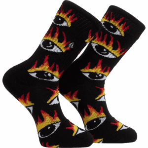 volcom socks ozzy 2 (black)