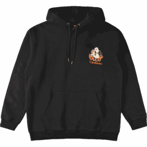 volcom sweatshirt hood work always grinding (black)
