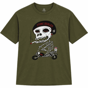 volcom tee shirt pierbike (wintermoss)