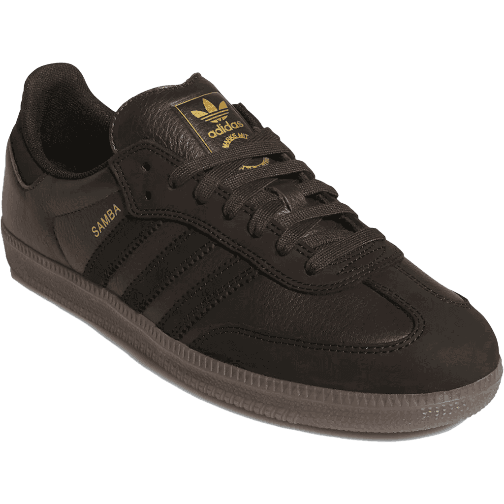 adidas shoes samba adv (dark brown/core black/gum) adidas shoes samba adv (dark brown/core black/gum)