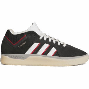 adidas shoes tyshawn (carbon/crystal white/scarlet)