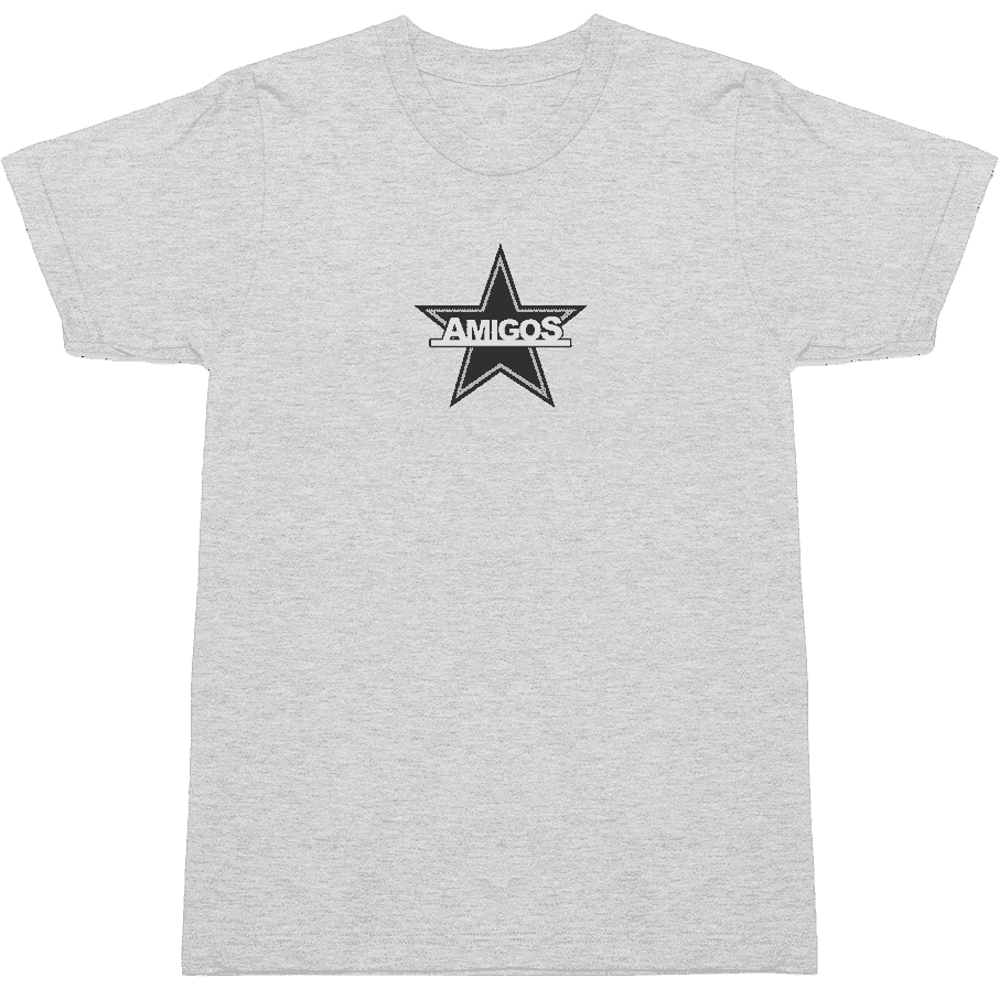 amigos tee shirt mnc (ash grey) amigos tee shirt mnc (ash grey)