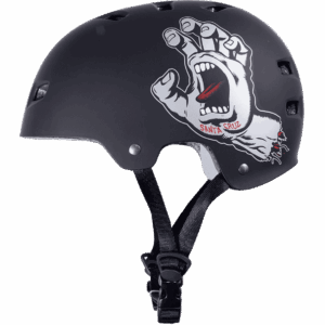 bullet helmet santa cruz screaming hand (black)