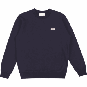 cat wwr sweatshirt crew logo basic (blu)