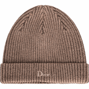dime beanie rib fold (oak)