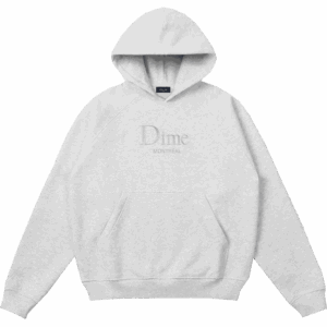 dime sweatshirt hood dime mtl (ash)