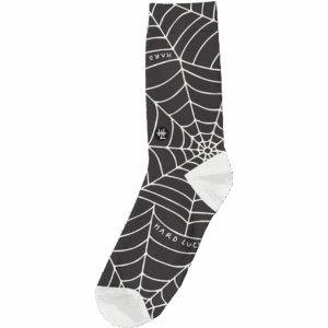 hard luck socks web (black)