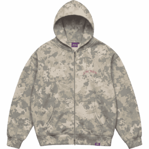 jacker sweatshirt hooded zip n°1890 (camo)