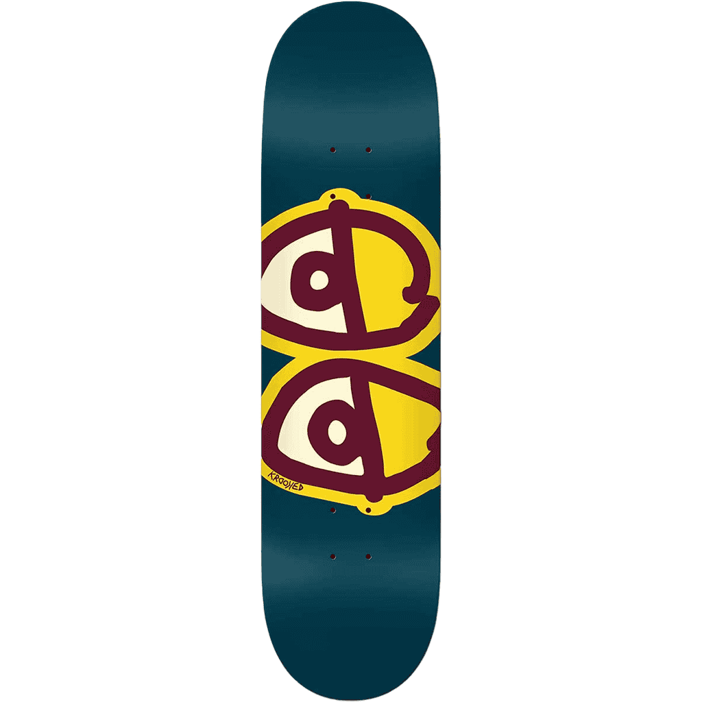 krooked board eyes (olive) 8.25 krooked board eyes (olive) 8.25