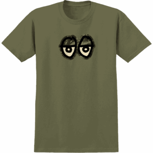 krooked tee shirt eyes camo (military green)
