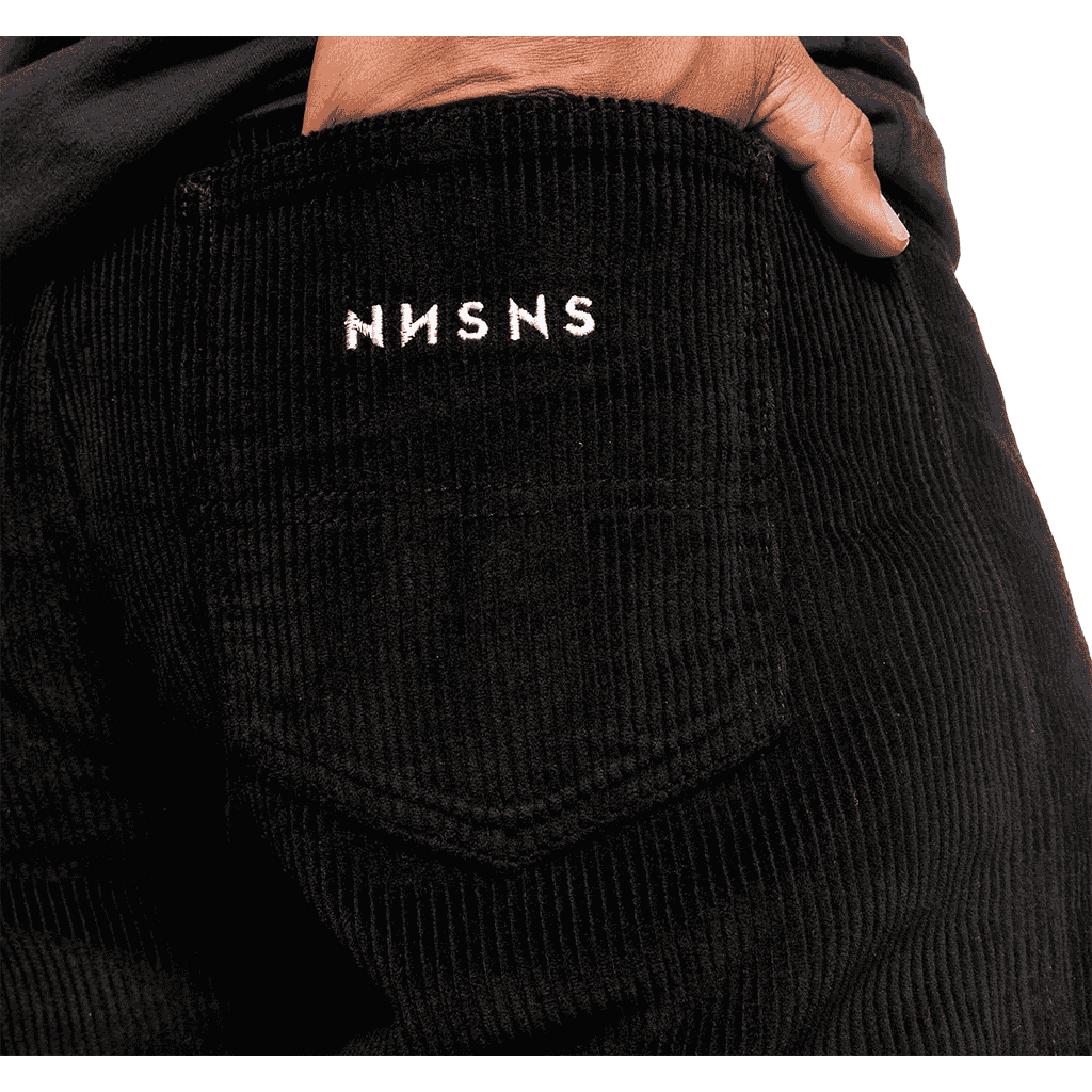 nnsns pants cord bigfoot (black) nnsns pants cord bigfoot (black)