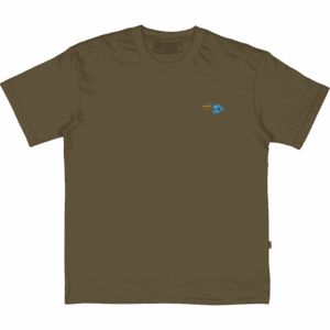nnsns tee shirt embroidered lanternfish (mushroom)