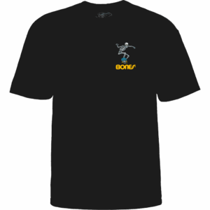 powell peralta tee shirt skeleton (black)