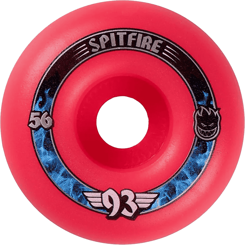 spitfire wheels formula four radial (pink) 93a 56mm spitfire wheels formula four radial (pink) 93a 56mm