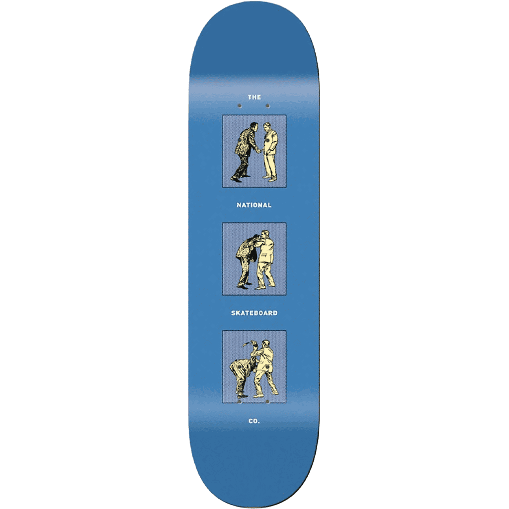 the national skate co board office politics (blue) 8 the national skate co board office politics (blue) 8