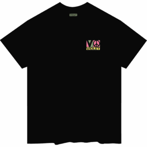 violet tee shirt block team (black)