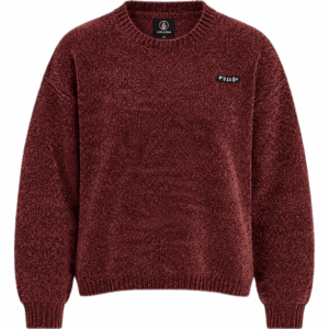 volcom sweater girls bubble tease (brick) volcom sweater girls bubble tease (brick)