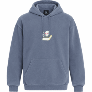 volcom sweatshirt hood boiler (storm blue)
