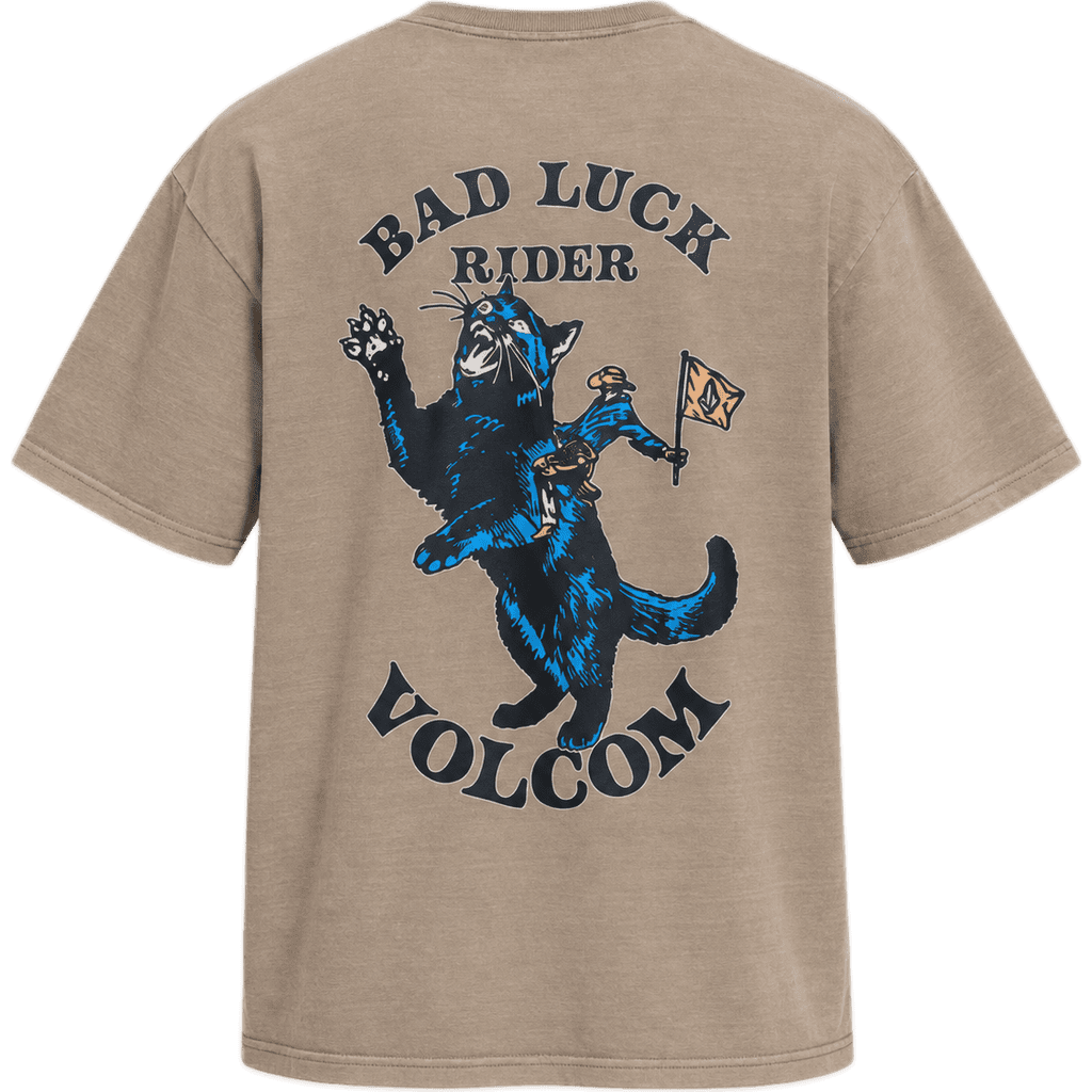 volcom tee shirt bad luck (earth) volcom tee shirt bad luck (earth)