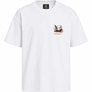 volcom tee shirt boiler (white)