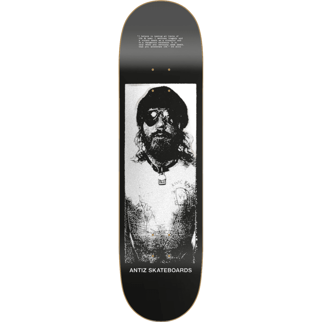 antiz board music series gg allin 8.5 antiz board music series gg allin 8.5