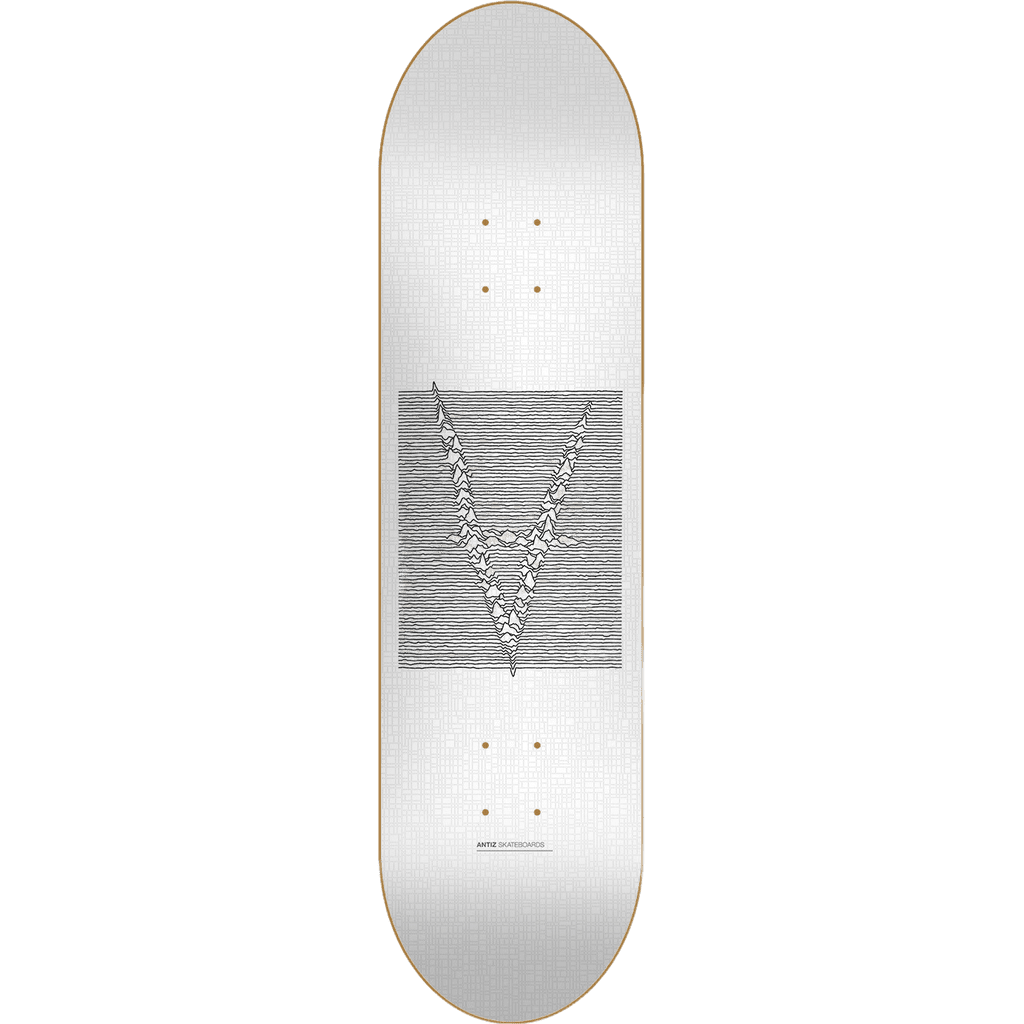 antiz board music series joy division (white) 8.25 antiz board music series joy division (white) 8.25
