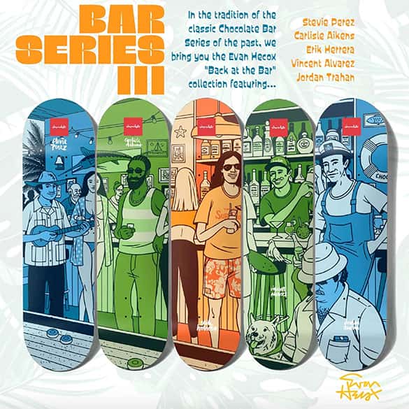 chocolate skateboards