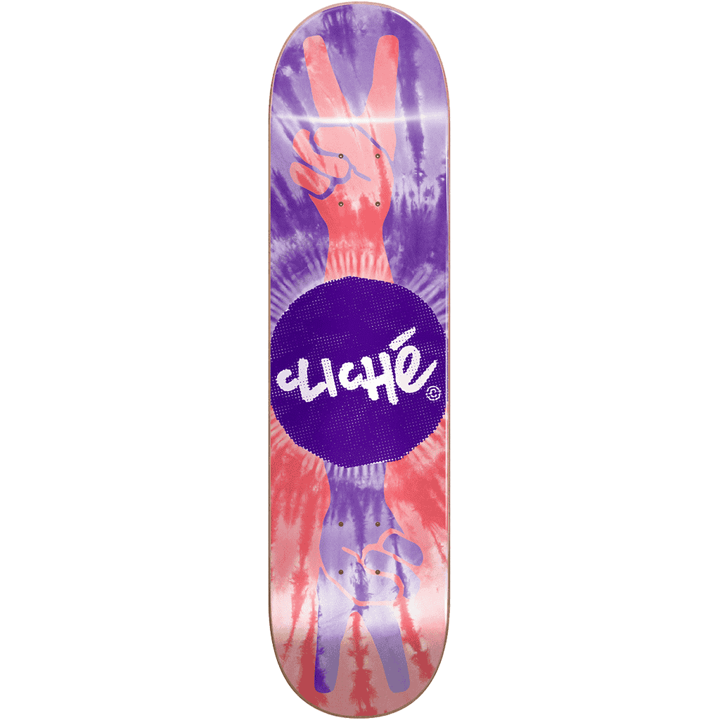 cliché board peace (purple/red) 8.25 cliché board peace (purple/red) 8.25