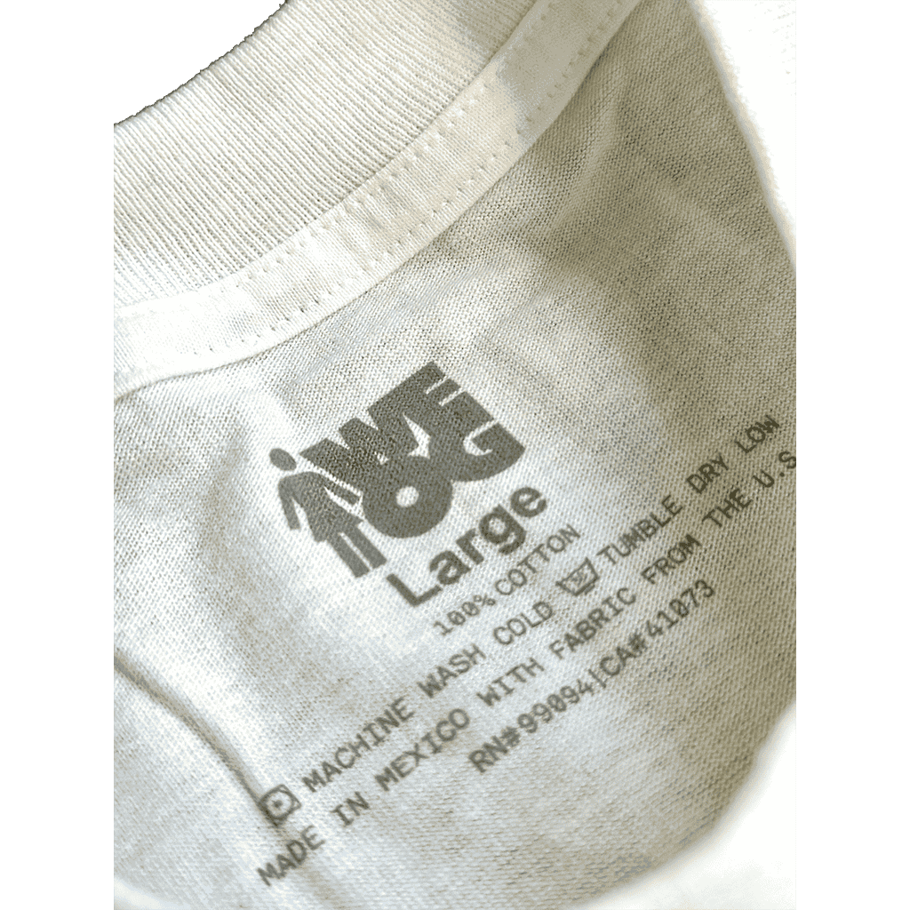 girl tee shirt amigos we og barcelona (white) girl tee shirt amigos we og barcelona (white)