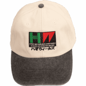 haze cap 6 panel md (beige/black washed) haze cap 6 panel md (beige/black washed)