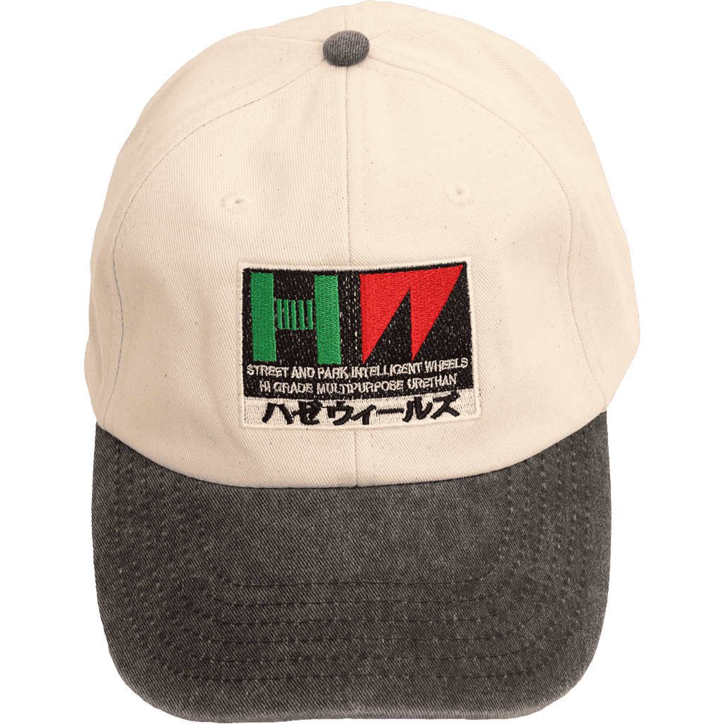 haze cap 6 panel md (beige/black washed) haze cap 6 panel md (beige/black washed)