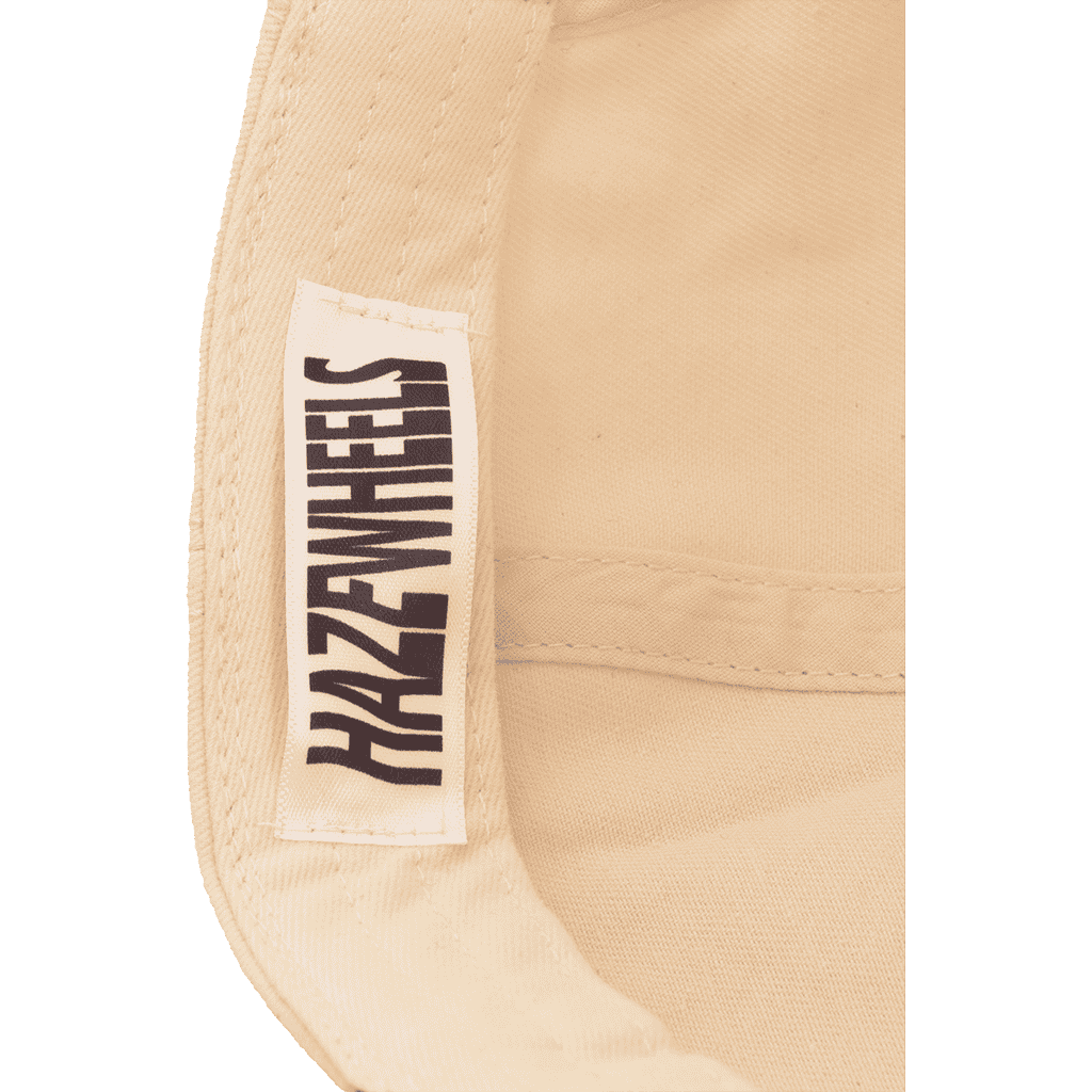 haze cap 6 panel md (beige/black washed) haze cap 6 panel md (beige/black washed)