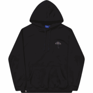 hélas sweatshirt hood umb coog (black)